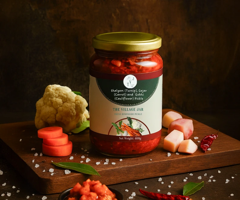 Shalgam, Gajar and Gobhi Pickle